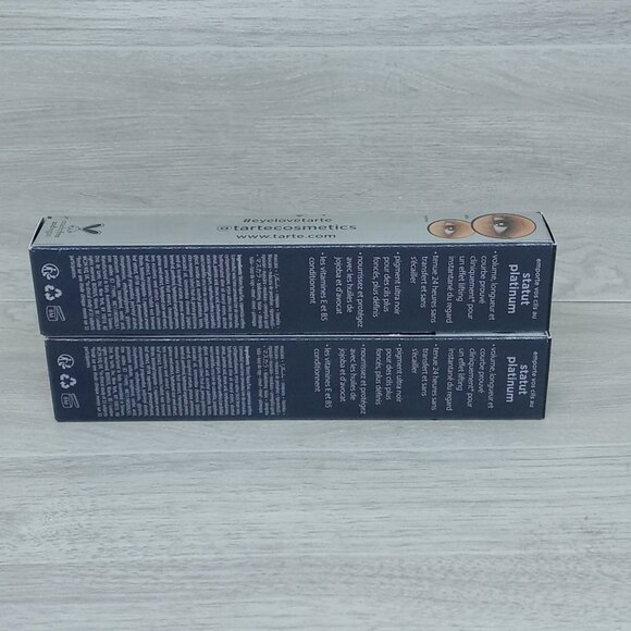 Tarte Lights, Camera, Lashes Platinum Mascara | Full Size 0.31/ 9ml | Lot of 2 - Picture 6 of 6